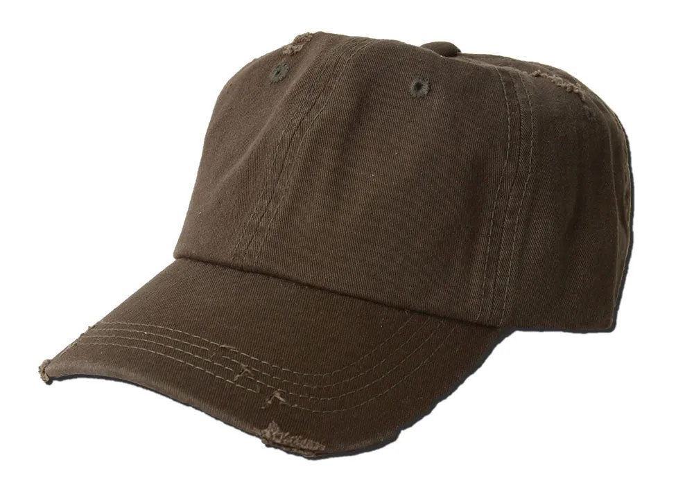 TopHeadwear Distressed Style Vintage Adjustable Closure Hat