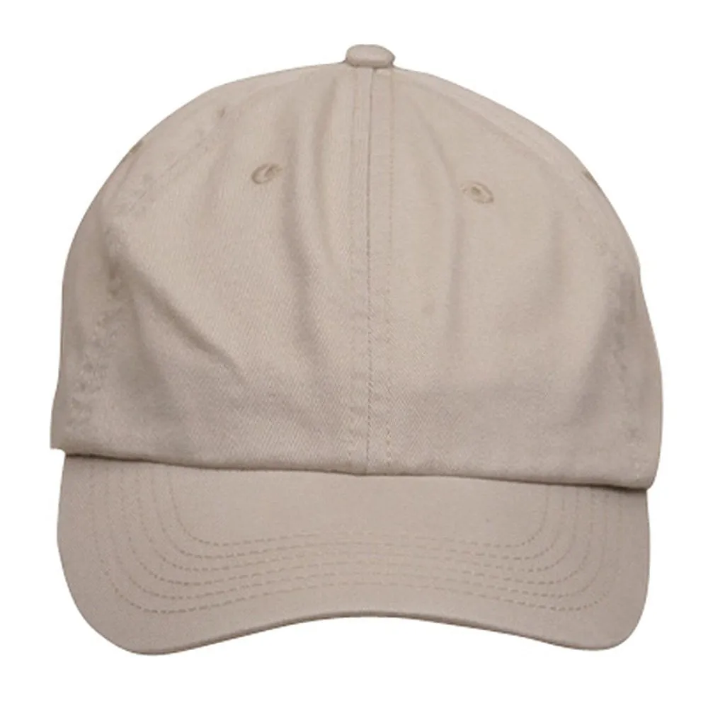 TopHeadwear Youth Washed Chino Twill Cap