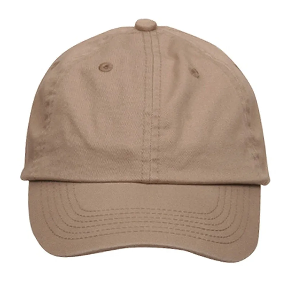 TopHeadwear Youth Washed Chino Twill Cap